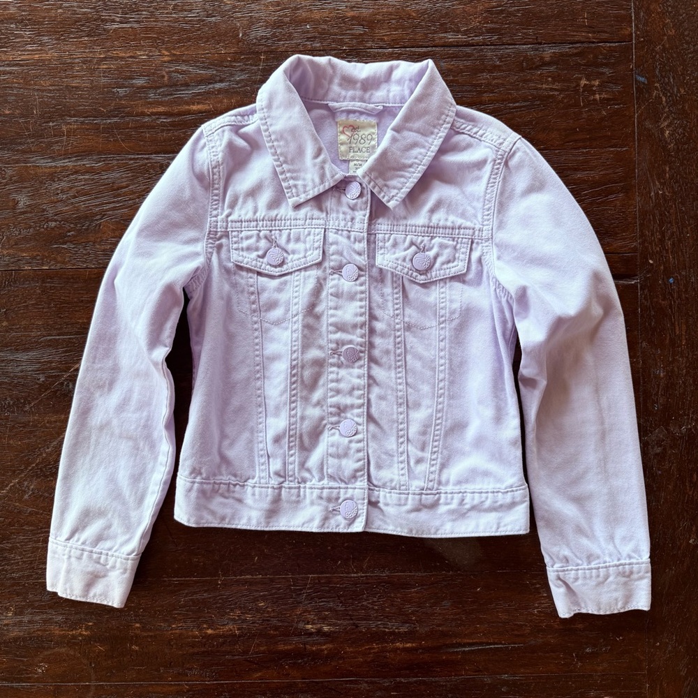 Light Purple Khaki/Jean Jacket 1989 Place M 7/8